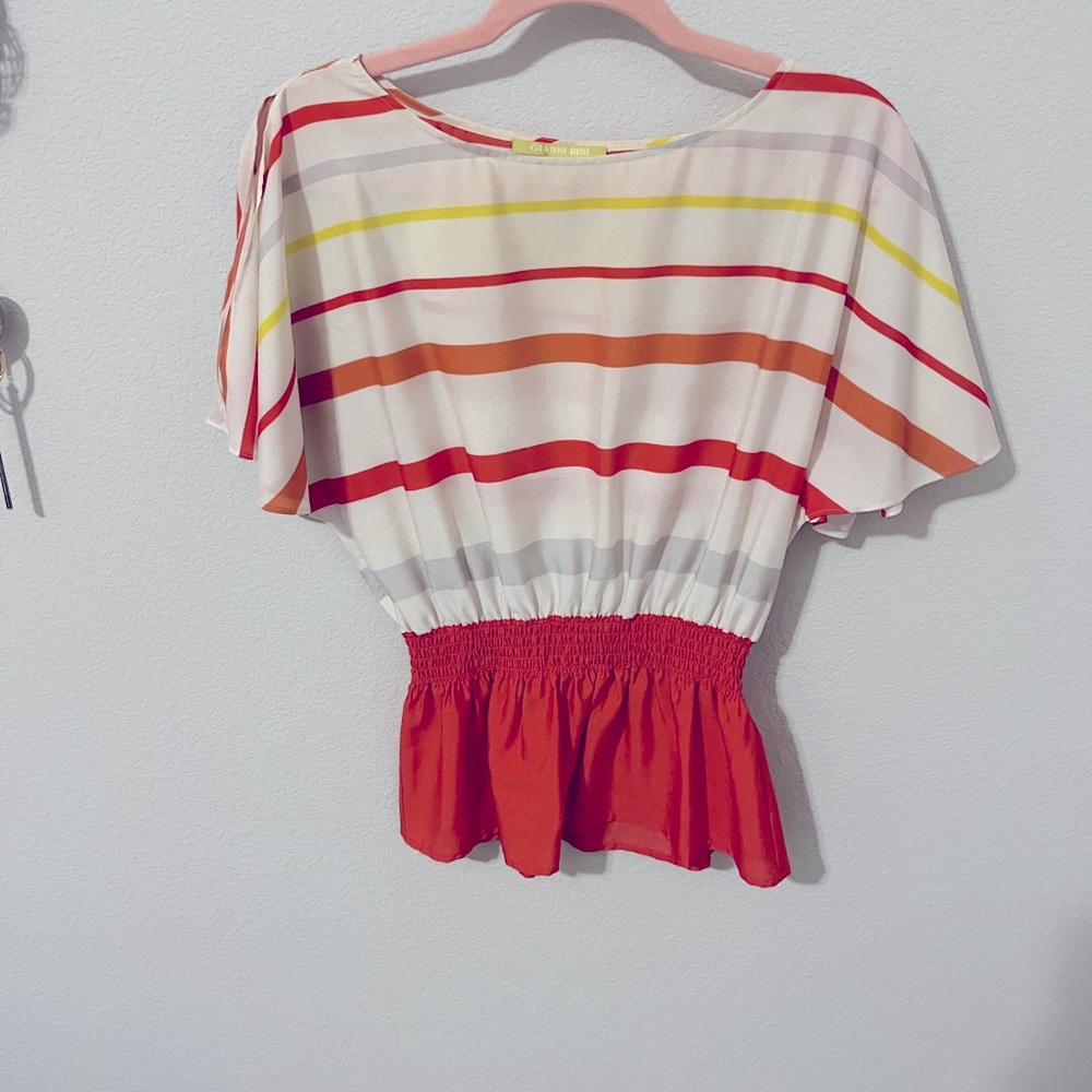 Gianni Bini Striped Top